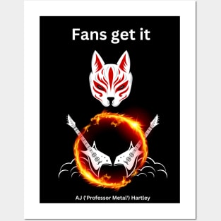 Metal Fan Posters and Art